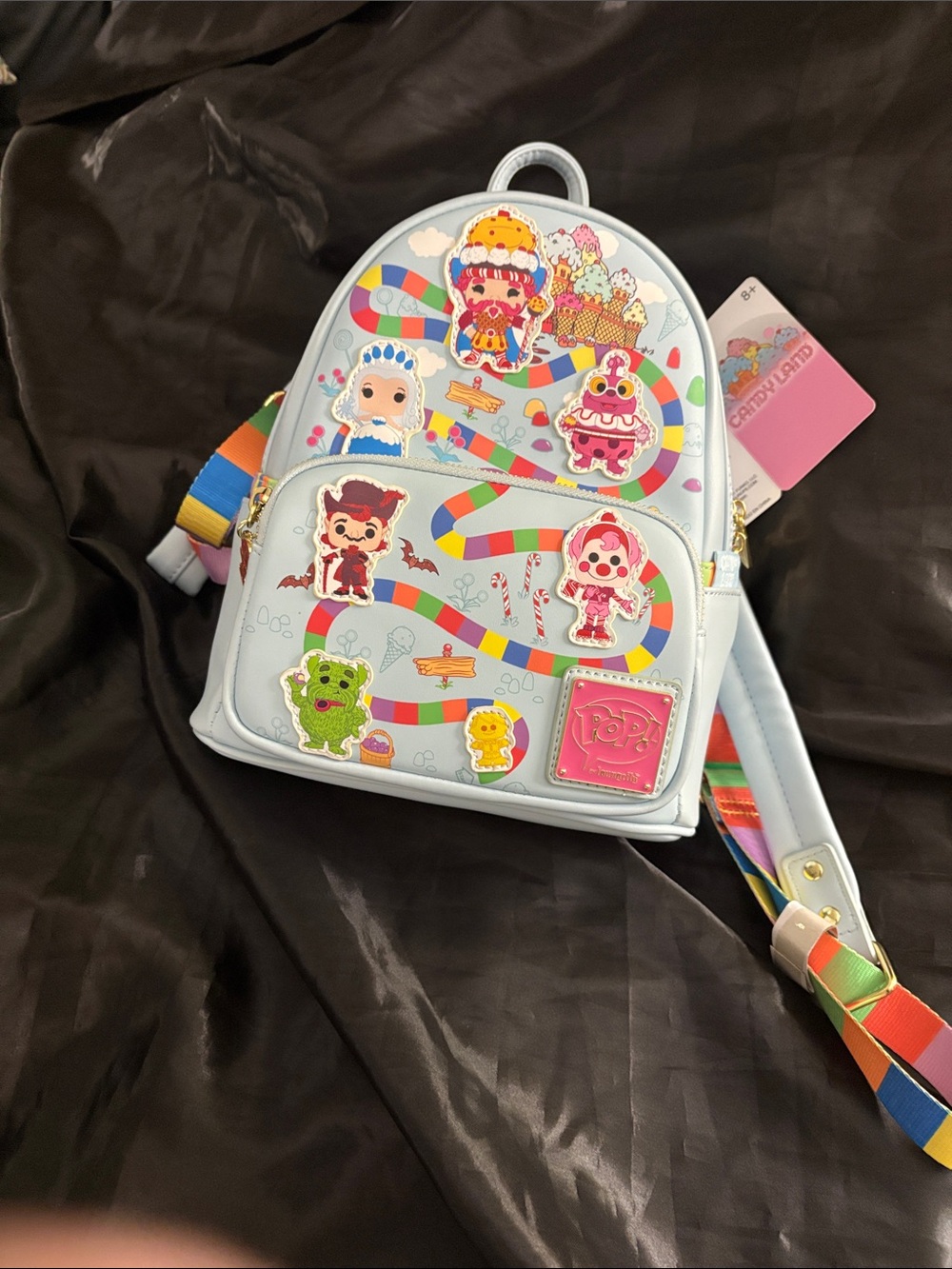 Loungefly POP Candyland Take Me To Candy Womens Double Strap Shoulder Backpack